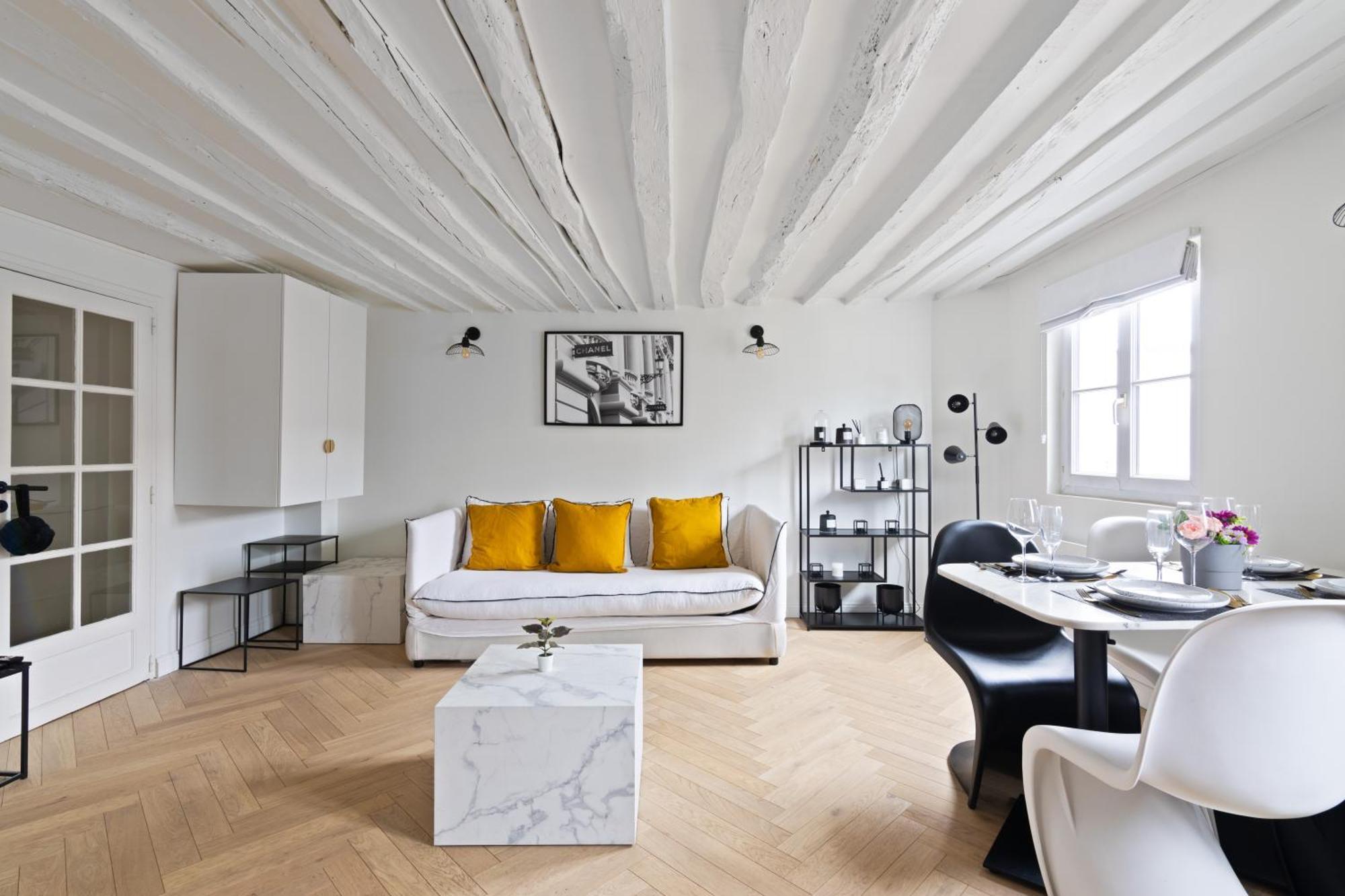 פריז Elegant Appartement Pres Du Musee Du Louvre Et Du Jardin Des Tuileries Free Netflix מראה חיצוני תמונה