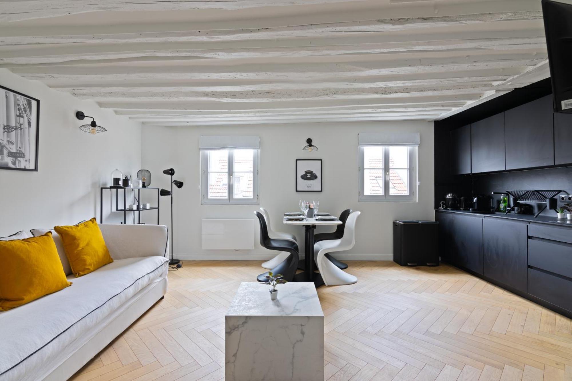 פריז Elegant Appartement Pres Du Musee Du Louvre Et Du Jardin Des Tuileries Free Netflix מראה חיצוני תמונה