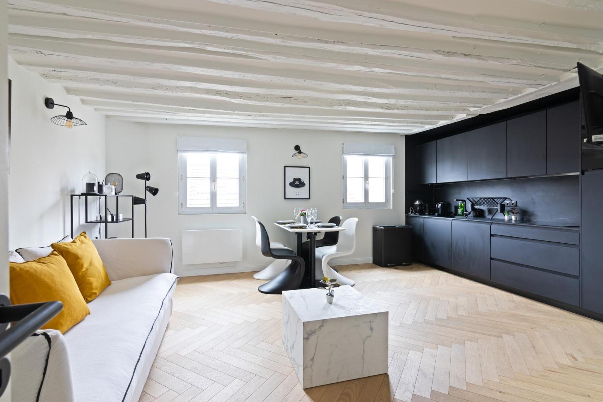 פריז Elegant Appartement Pres Du Musee Du Louvre Et Du Jardin Des Tuileries Free Netflix מראה חיצוני תמונה